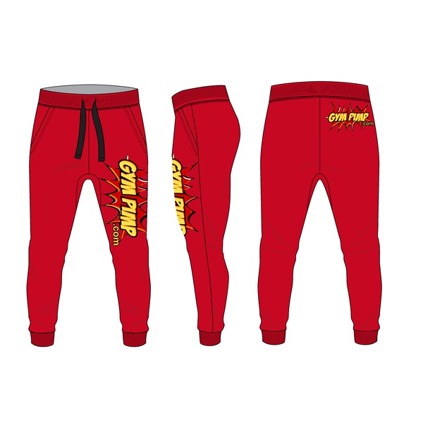 Joggers (red, XL)