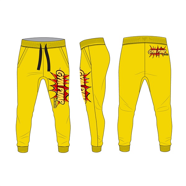 Joggers (yellow, XL)